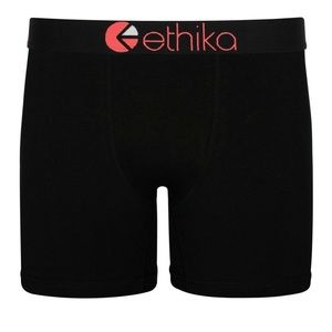 Ethika Staple Boxer Brief -Black Seal